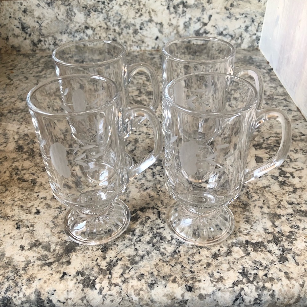 Princess House Glass Mugs